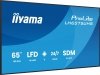 IIYAMA Monitor 65 cali LH6575UHS-B2AG,24/7,IPS,ANDROID.11,4K,  WiFi,         iiSignage2, FailOver, EShare, 24/7, full daisy chai